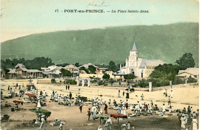 Haiti Port-au-Prince St Anne Square