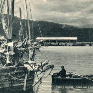 Haiti Port-au-Prince Harbour Scene