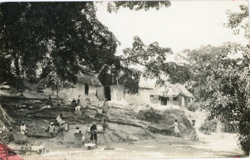 Haiti Small Village photocard