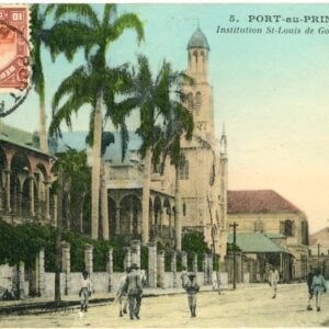 Haiti St Louis De Gonzague Institution 1924 to Switzerland