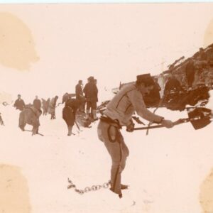 Montenegro Cetinje Prisoners at Work 1895 photo
