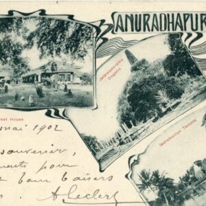 Ceylon Anuradhapura 1912 to France