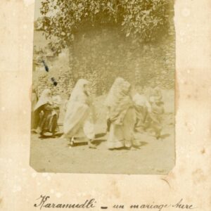 Greece Karamudli Mavroplagia Aromanian Wedding 1916 photo