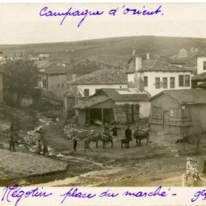 Serbia Negotin Market Square 1915