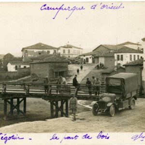 Serbia Negotin Wood Bridge 1915