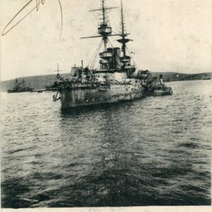 Greece Moudros British Warship 1916