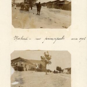 Greece Kilkis Kukus Main Street 1916 Two photos