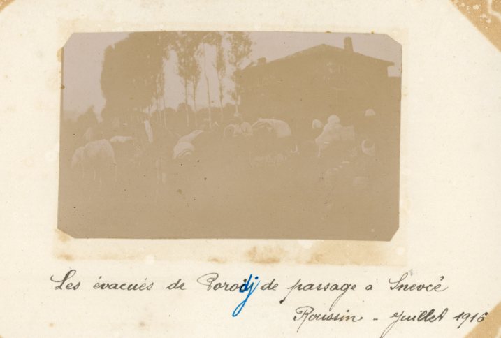 Greece Kentrika Snevce Bishop visit 1916 photo
