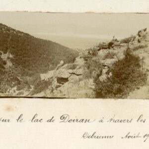 Macedonia View of Lake Dojran towards the mountains 1916