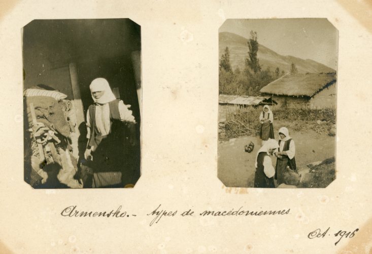 Greece Alona Armentsko Macedonian types 1916