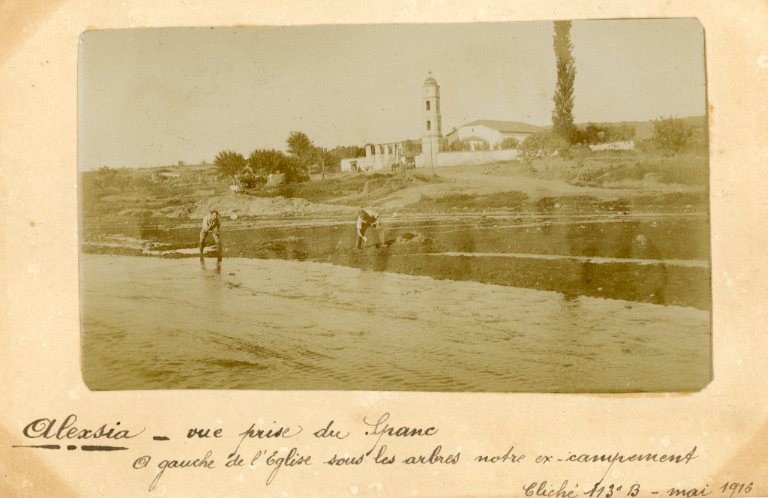 Macedonia Alexsia view from Spance 1916 photo
