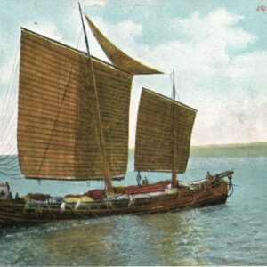China Junk Yellow Sea 1907