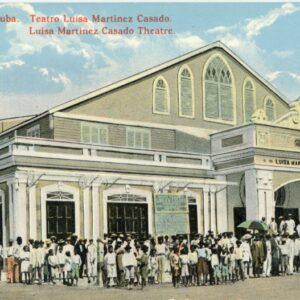 Cuba Cienfuegos Luisa Martinez Casado Theatre