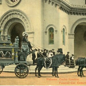 Cuba Havana Funeral Car Cemetery Church