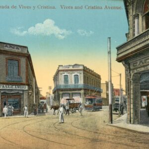 Cuba Havana Vives and Cristina Avenue Trams