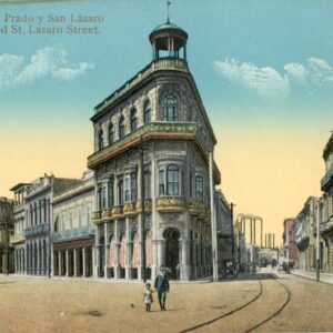 Cuba Havana Prado and St. Lazaro Street