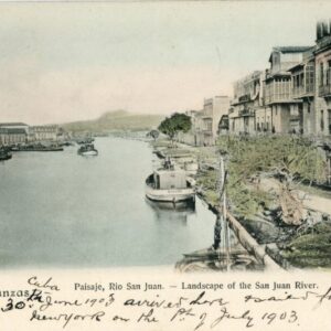 Cuba San Juan River Landscape 1903