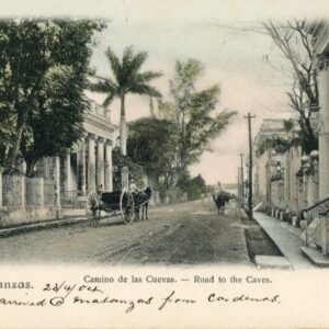 Cuba Matanzas Road to Caves 1904