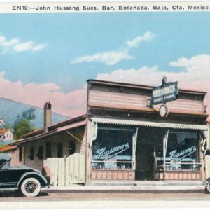 Mexico John Hussong Bar Ensenada Baja California