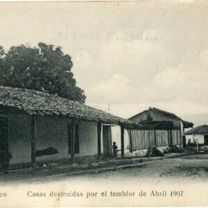 Mexico Acapulco Destroyed Houses 1907 Earthquake