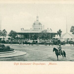 Mexico Bosque de Chapultepec Cafe Restaurant