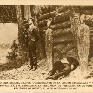 Mexico 1927 Religious Persecution with Rifle