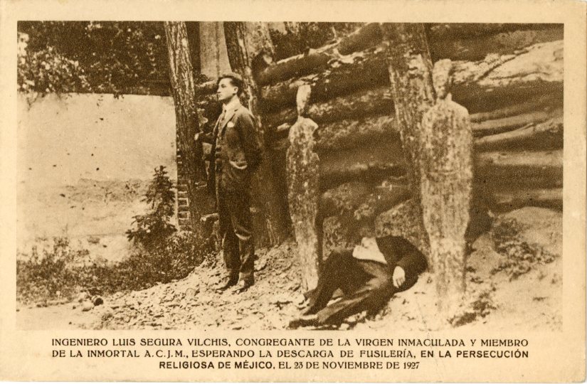 Mexico 1927 Religious Persecution with Rifle