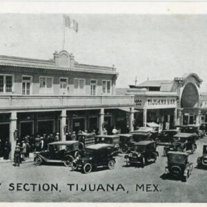 Mexico Tijuana Busy Section Car Traffic