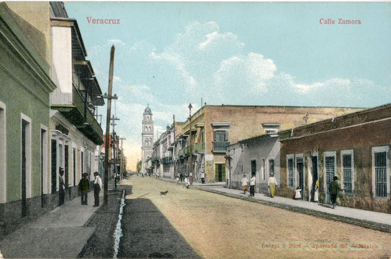 Mexico Veracruz Zamora Street