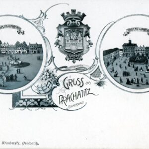 Czechia Prachatice Gruss aus Prachatitz