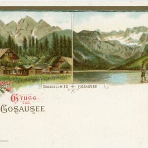 Austria Gruss aus Vorderer Gosausee