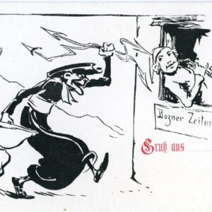 Austria Bozner Zeitung newspaper Caricature