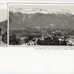 Austria Innsbruck view and Andreas Hofer monument