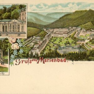 Czechia Mariánské Lázně Gruss aus Marienbad Spa