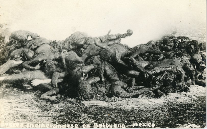 Mexico Balbuena Burned Human Bodies