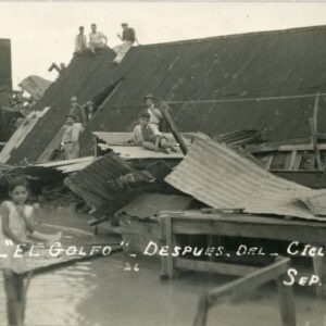 Mexico El Golfo after Cyclone 1933