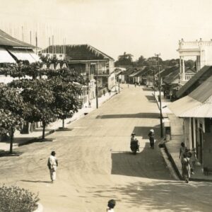 Mexico Square and Street of Town
