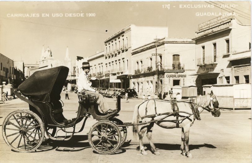 Mexico Guadalajara Horse Carriages used since 1900