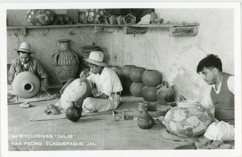 Mexico San Pedro Tlaquepaque Ceramic Painters