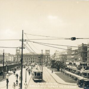 Mexico Monte de Piedad Street Tram