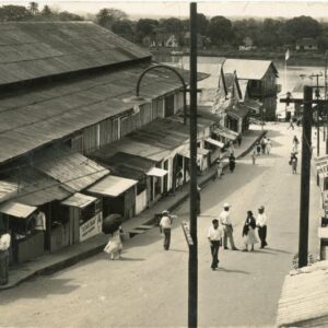 Mexico River Town Street photocard