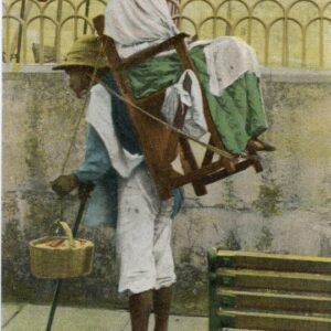 Mexico Mexican Carrying Invalid Lady