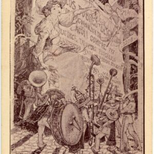 Mexico Art Souvenir Postcard 14 July 1905
