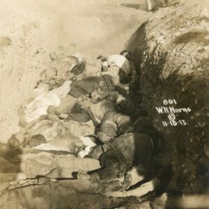 Mexico Burying the Dead 1913 Coup
