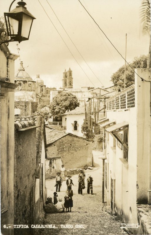 Mexico Taxco Typical Road