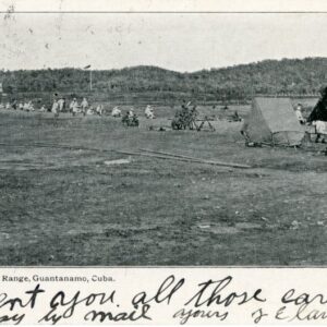 Cuba Guantanamo Navy Rifle Range 1914 used in USA to Venice
