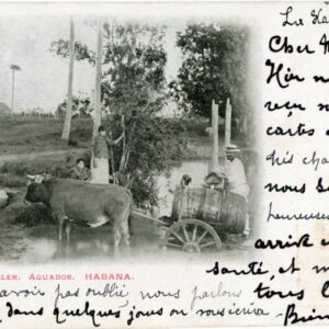 Cuba Havana Water Seller 1902 to Munich