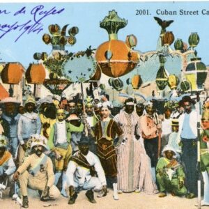 Cuba Street Carnival Scene 1914