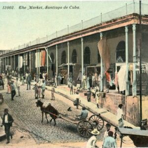 Santiago de Cuba Market 1912 to France