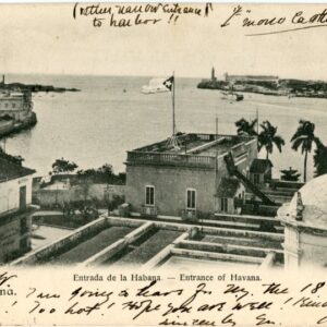 Cuba Entrance to Havana 1904 to USA
